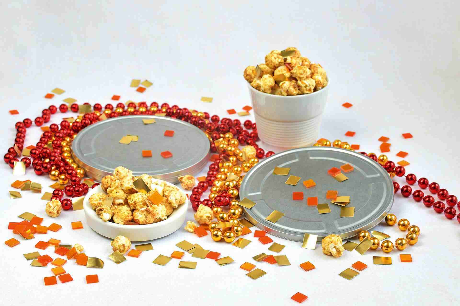 Filmdosen aus Metall im Retro-Design