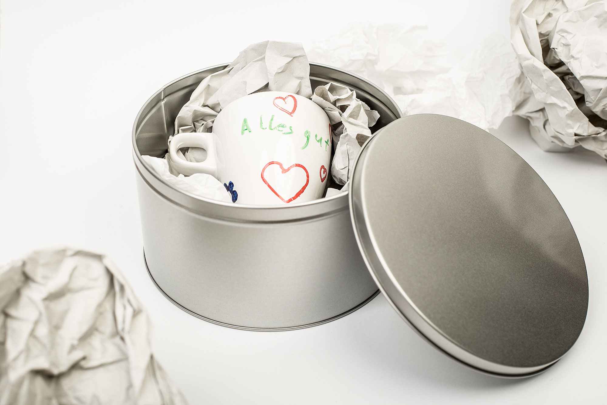 Runde Geschenkdosen