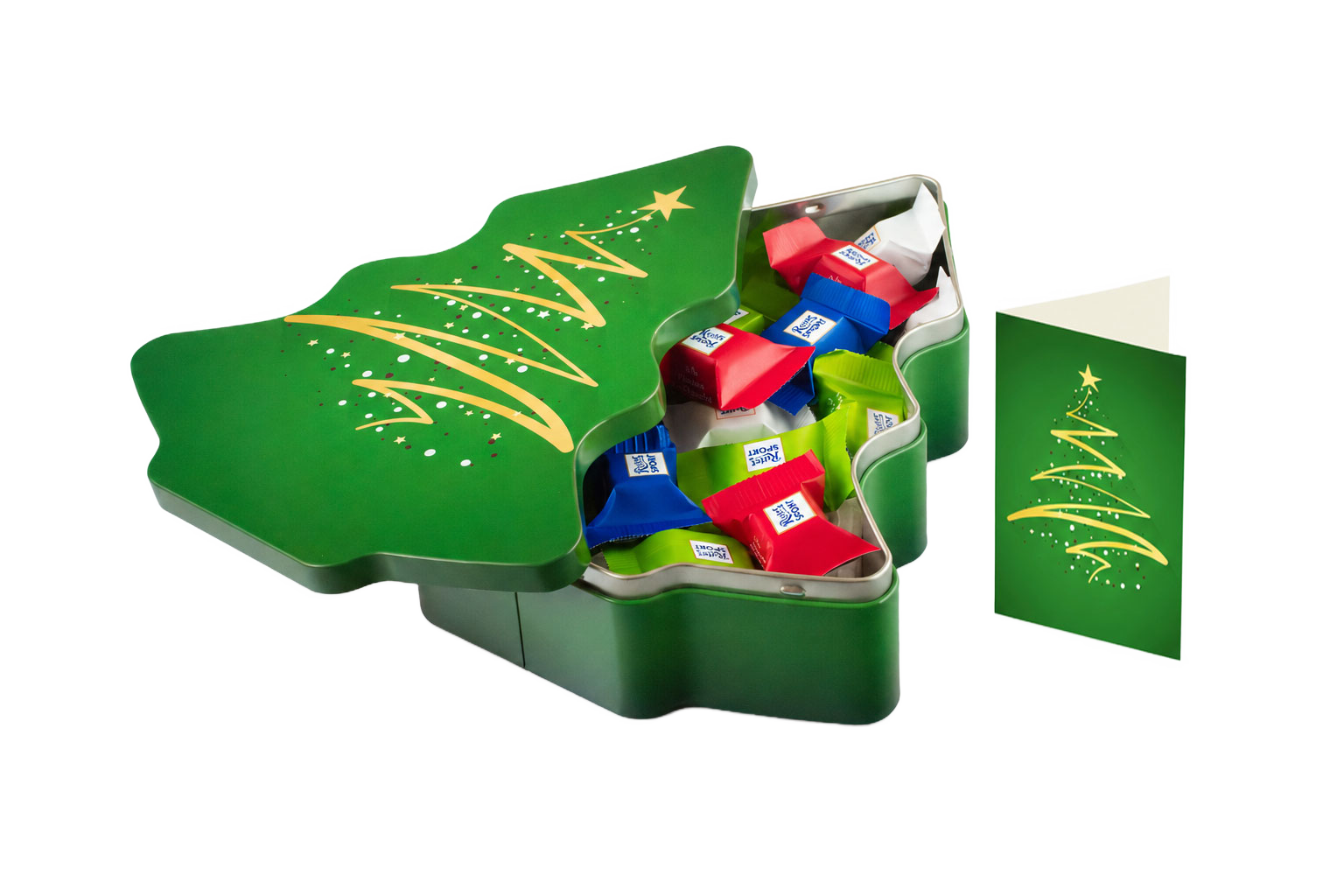 Geschenkverpackung Weihnachtsbaum