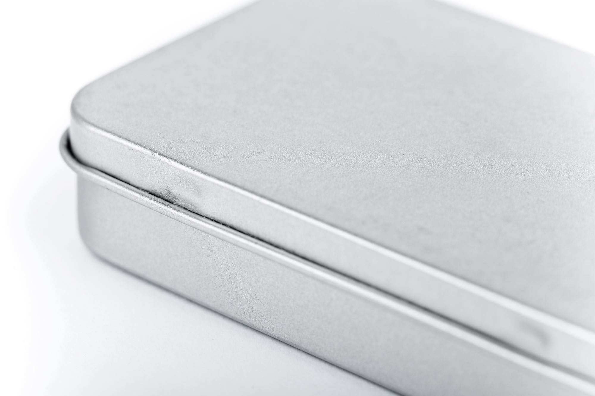 Metalldose für Taschen