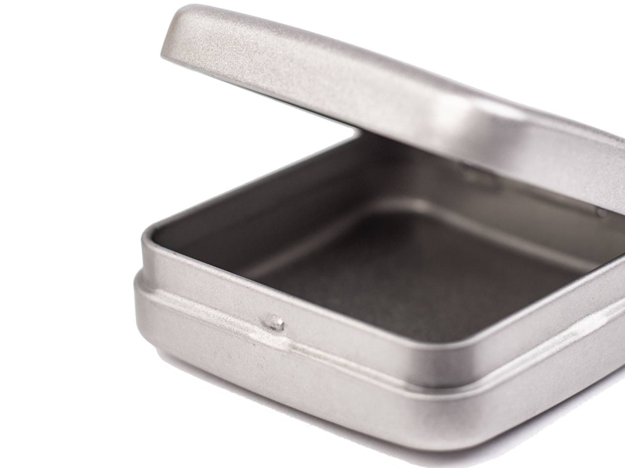 Quadratische Metallverpackung - Metalldose für Kondome