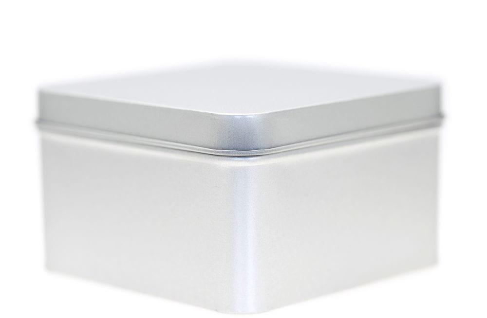 Quadratische Metallverpackung für Zubehör